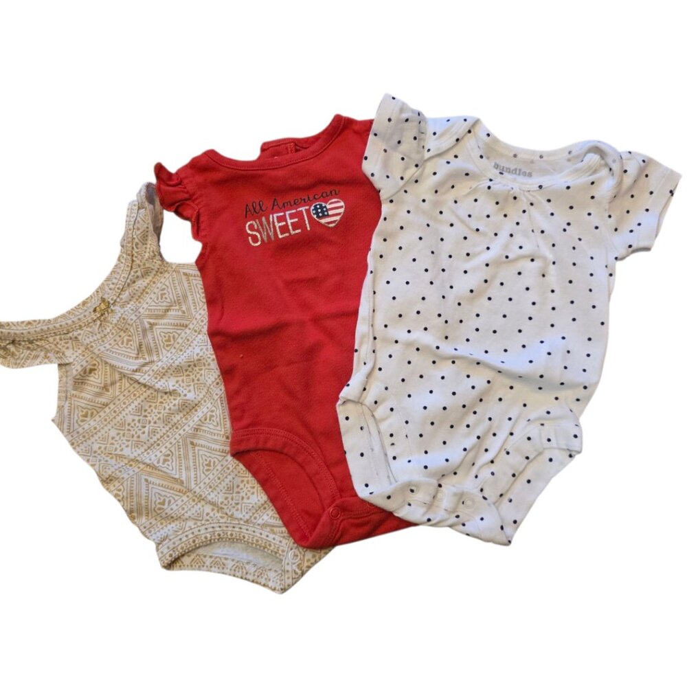 Baby Girl's 4 Piece Summer Bundle sz 3m